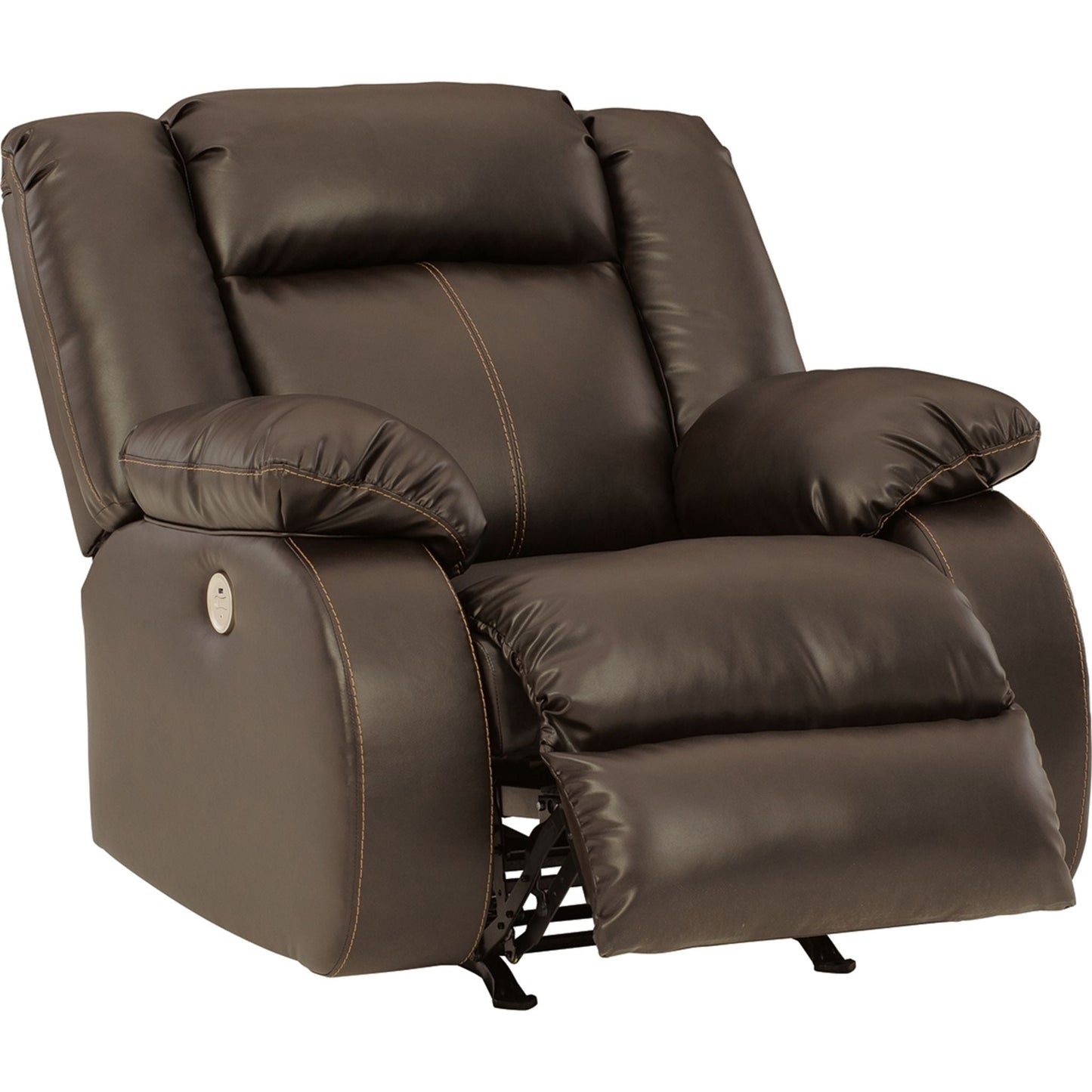 Denoron Power Rocker Recliner - Chocolate
