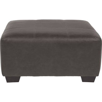 Aberton Oversized Accent Ottoman - Gray