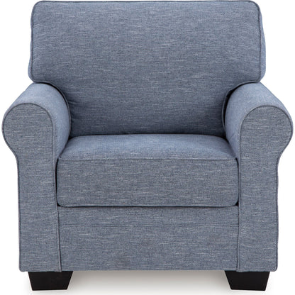 Carissa Manor Chair - Denim