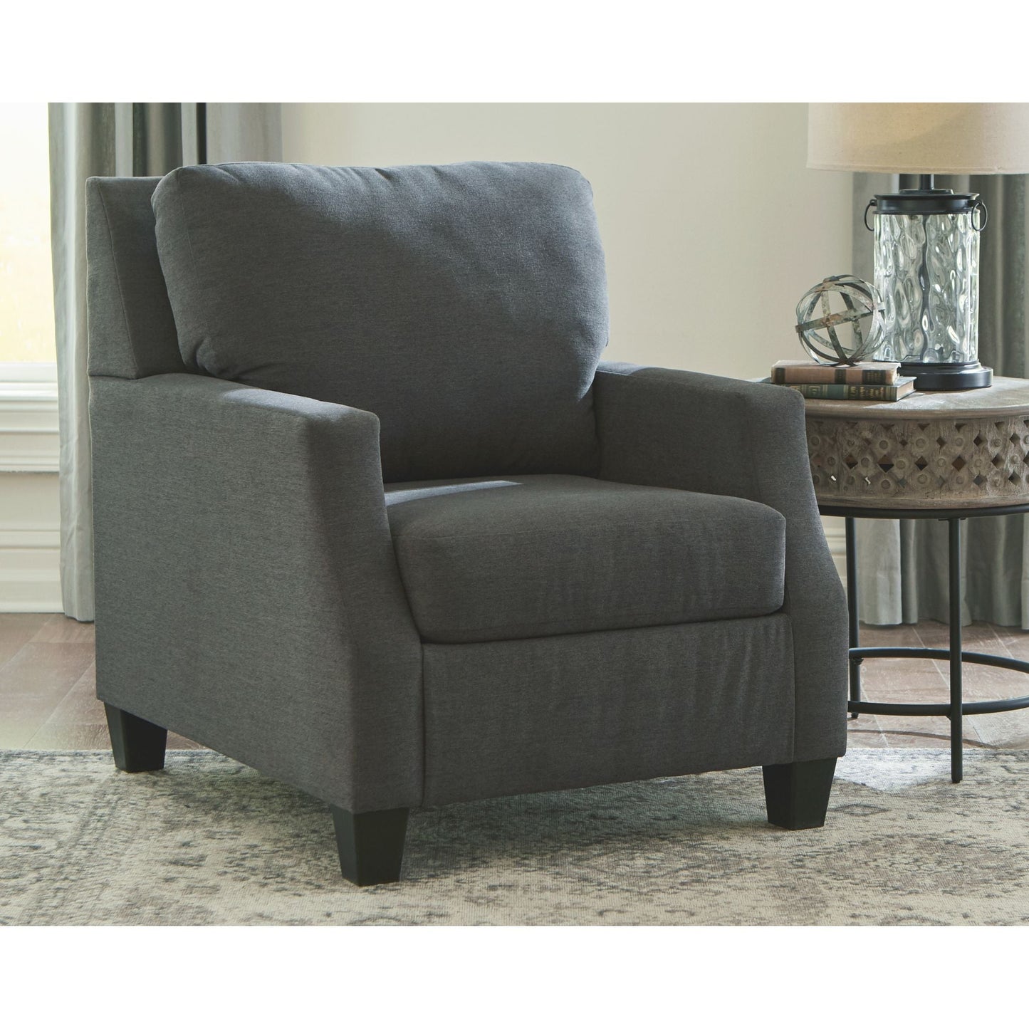 Bayonne Chair - Charcoal