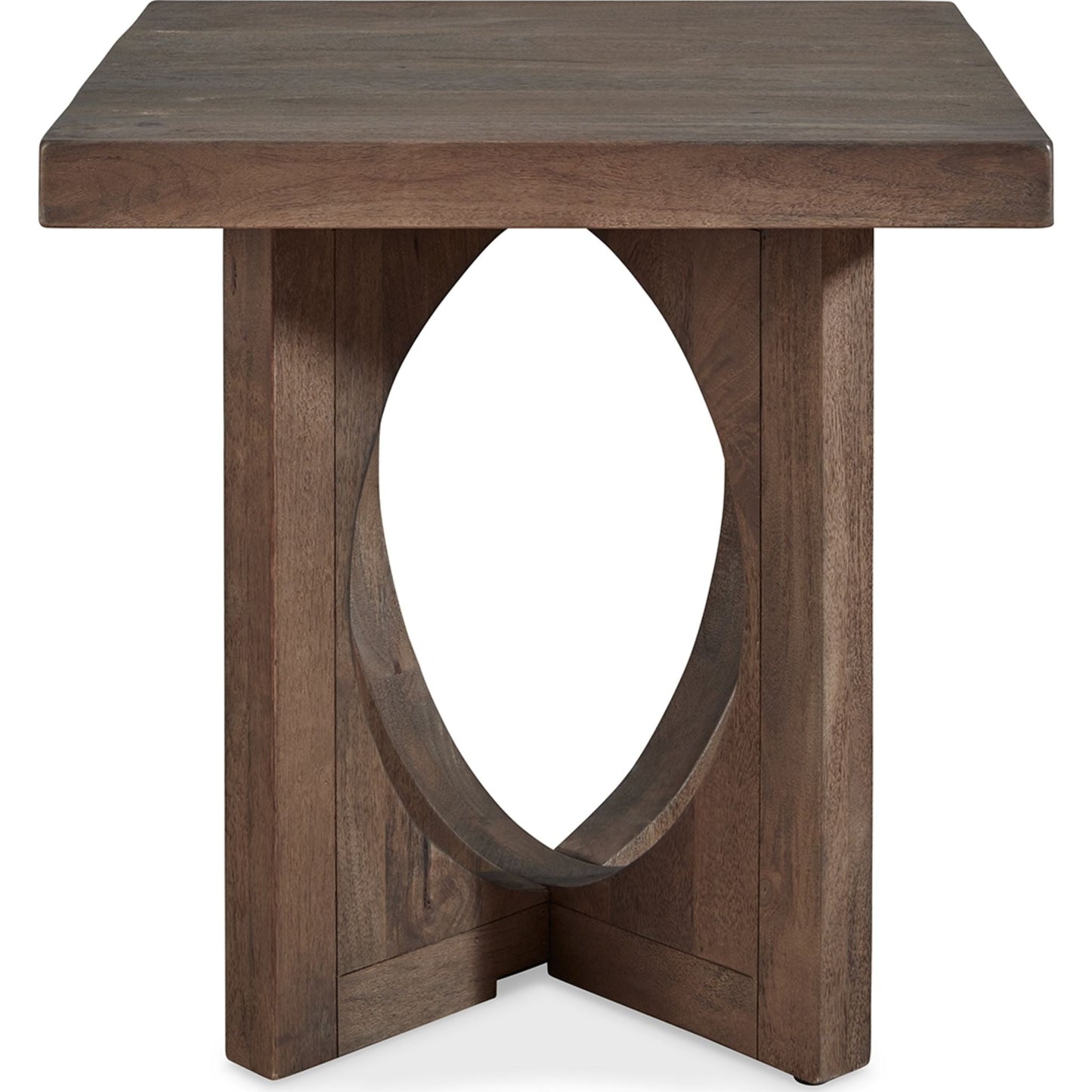 Abbianna End Table - Medium Brown