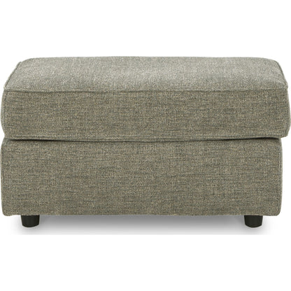 Cascilla Ottoman - Pewter