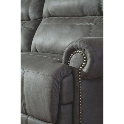 Austere Reclining Sofa - Gray