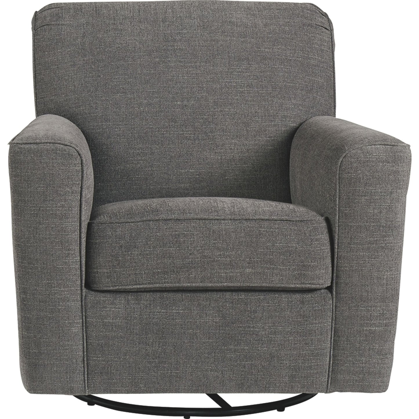 Alcona Swivel Chair - Charcoal