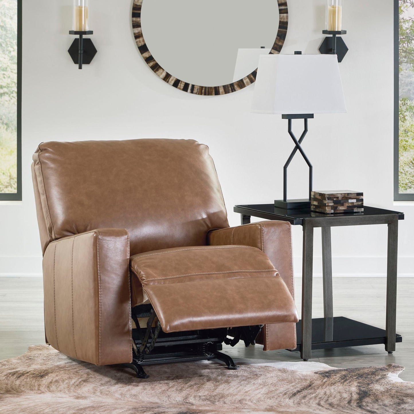 Bolsena Rocker Recliner - Caramel