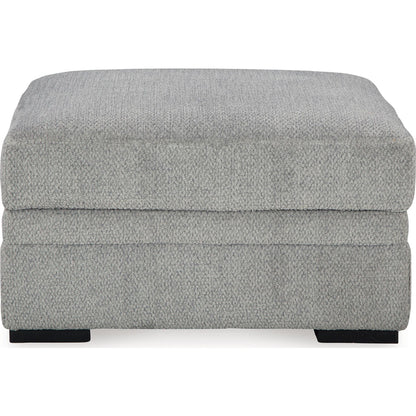 Casselbury Storage Ottoman - Cement