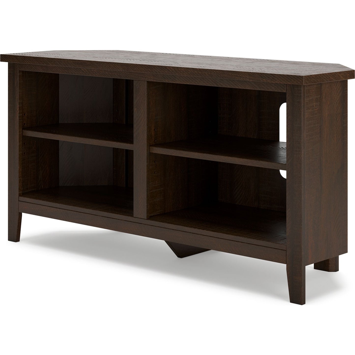 Camiburg TV Stand - Warm Brown