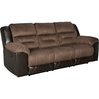 Earhart Reclining Sofa - Chestnut