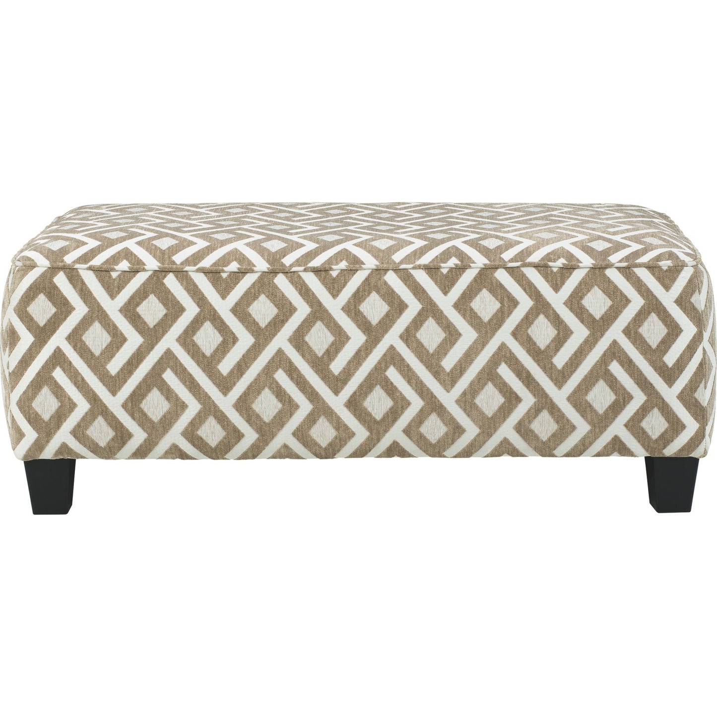 Dovemont Oversized Accent Ottoman - Putty