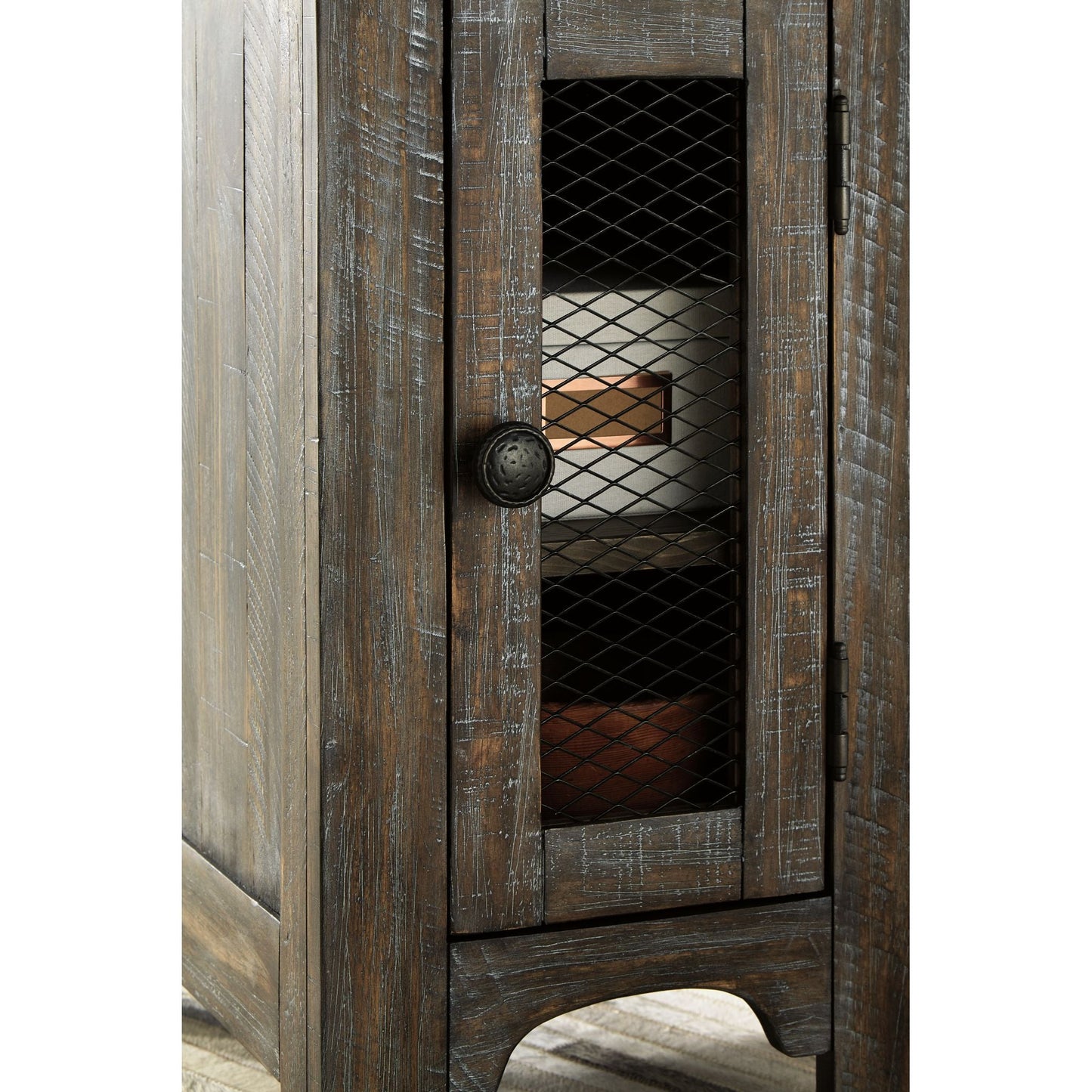 Bleeker Chair Side End Table - Brown