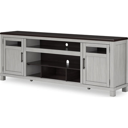 Darborn TV Stand - Gray/Brown