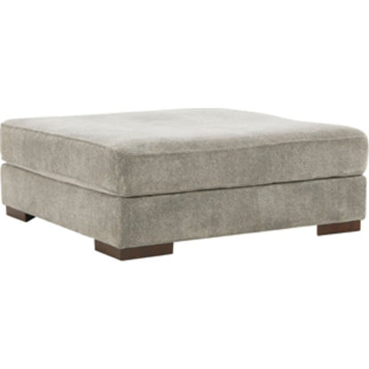 Bayless Oversized Accent Ottoman - Smoke