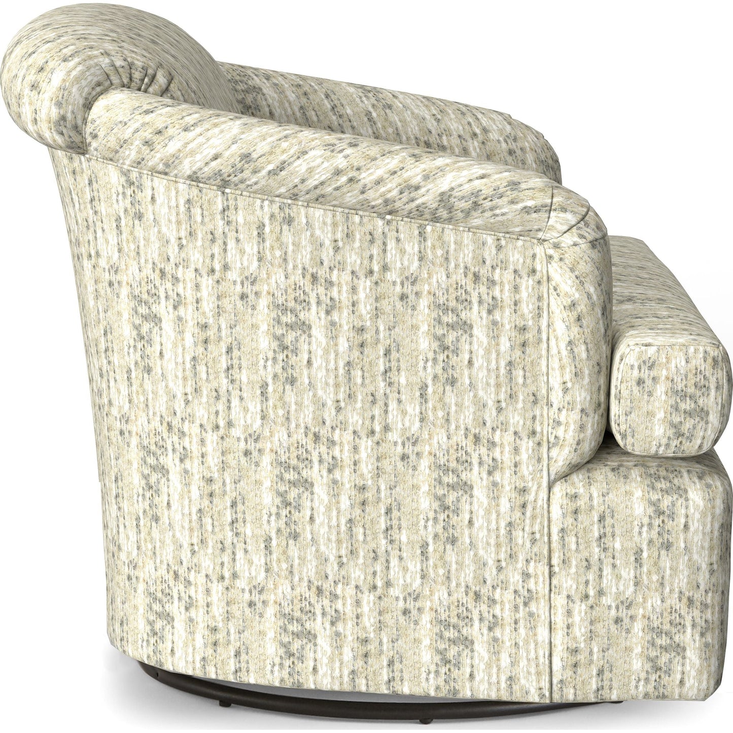 Cass Swivel Glider Accent Chair - Opal