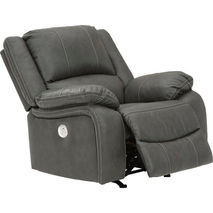 Calderwell Power Rocker Recliner - Gray