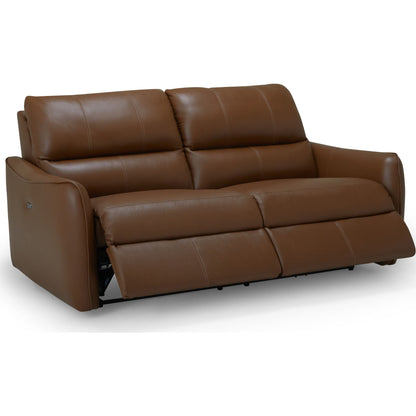 Arlo Power Reclining Sofa - Valencia Biscotti
