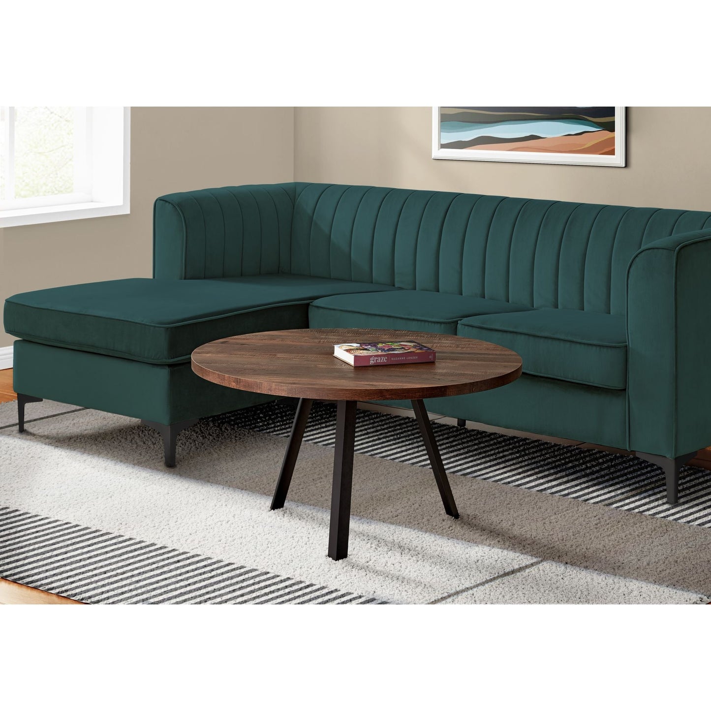 Caroline Coffee Table - Brown