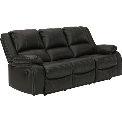 Calderwell Reclining Sofa - Black
