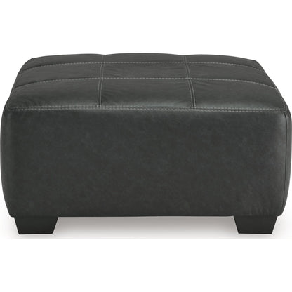 Brixley Pier Oversized Accent Ottoman - Graphite