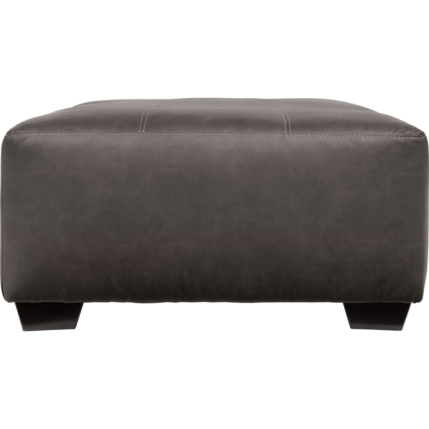 Aberton Oversized Accent Ottoman - Gray
