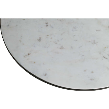Circularity Coffee Table - White and Gunmetal
