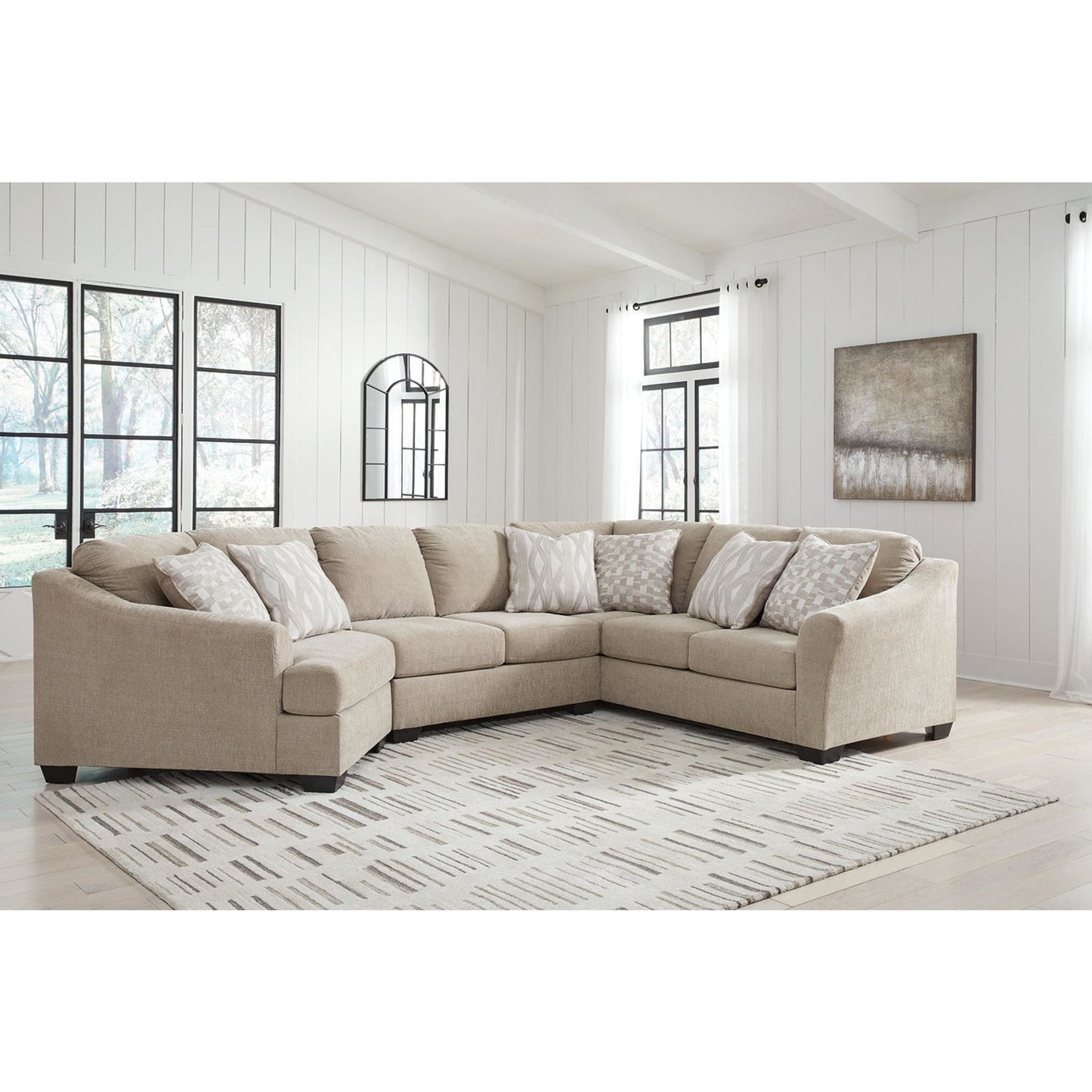 Brogan Bay 3 Piece Sectional with Cuddler