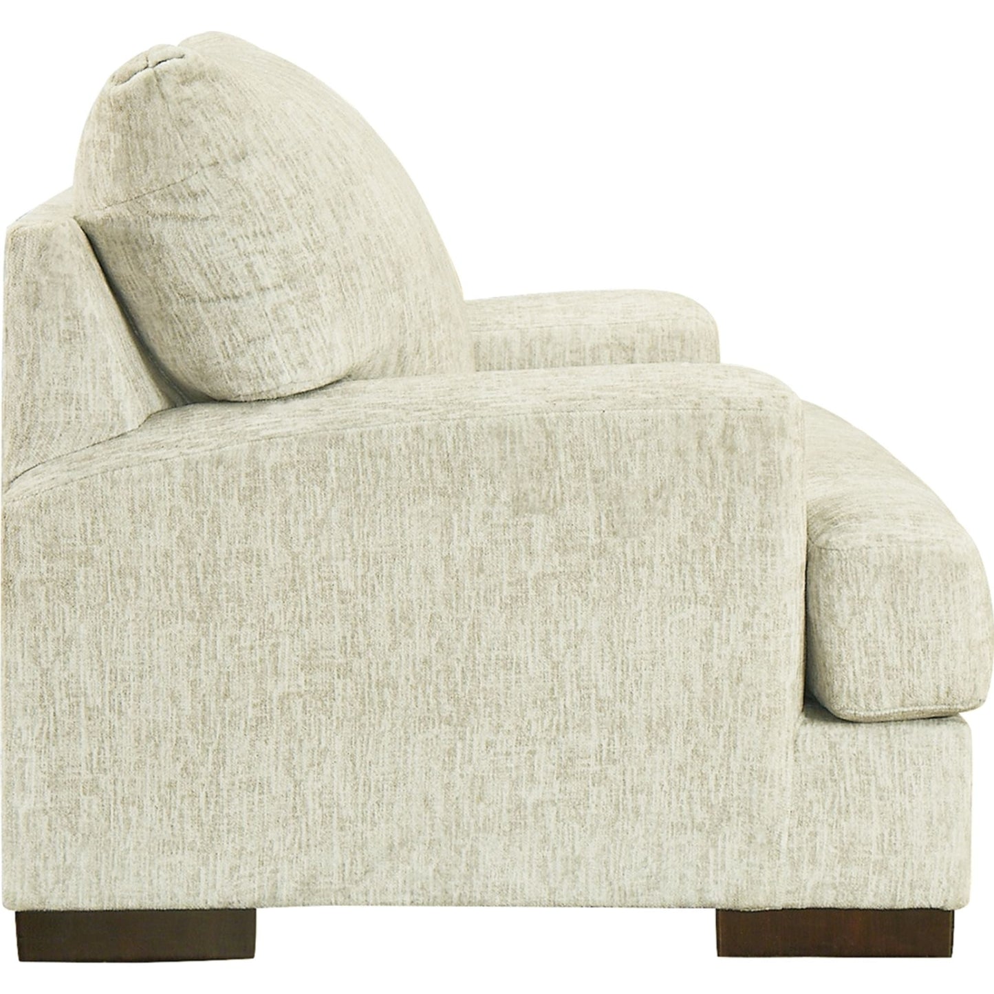 Caretti Chair and a Half - Parchment