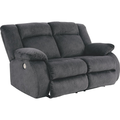 Burkner Power Reclining Loveseat - Marine