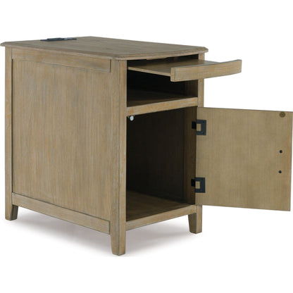 Devonsted Chair Side End Table - Light Brown