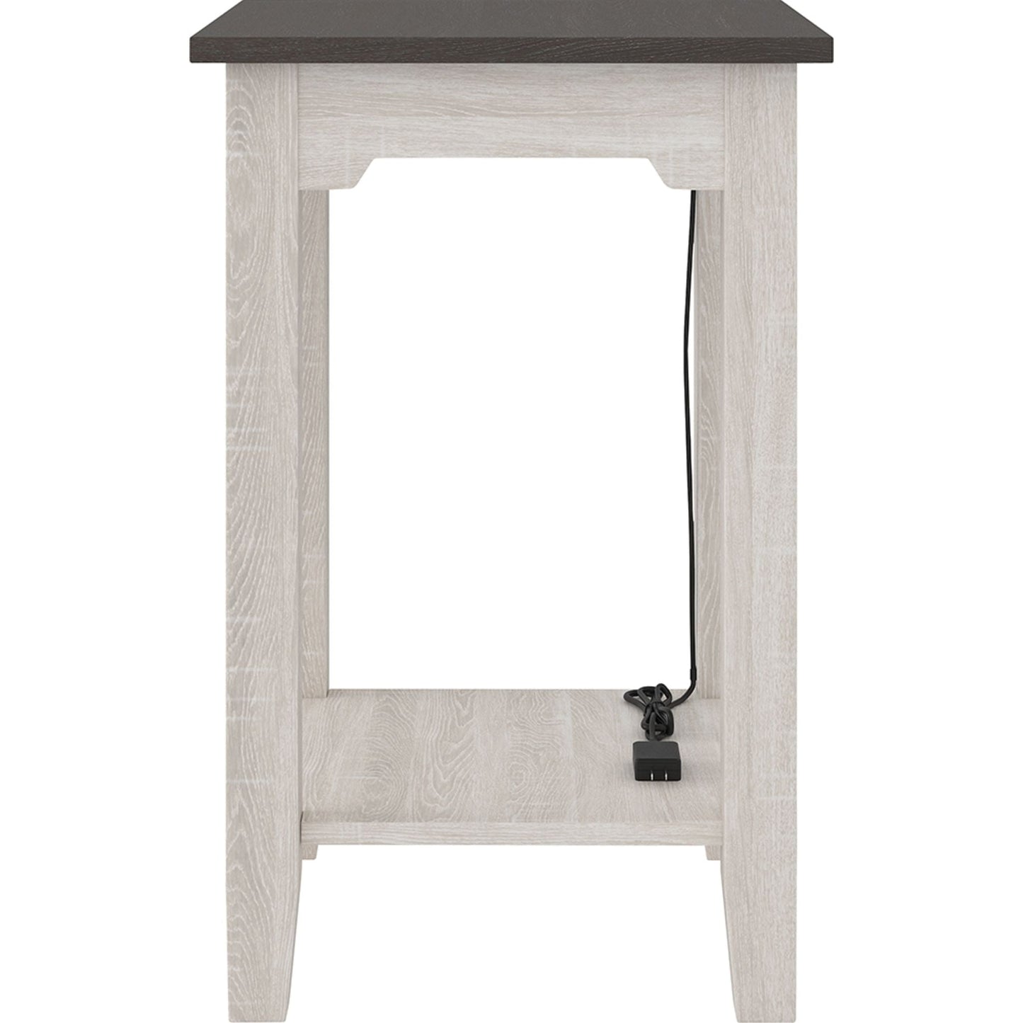Dorrinson Chair Side End Table - Two-tone