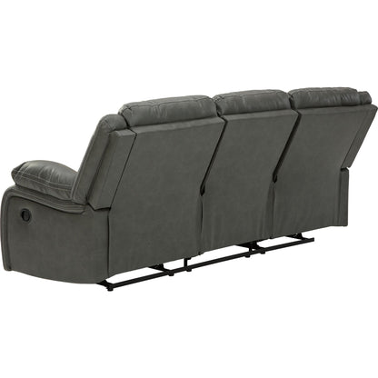 Calderwell Reclining Sofa - Gray