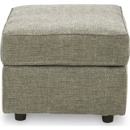 Cascilla Ottoman - Pewter