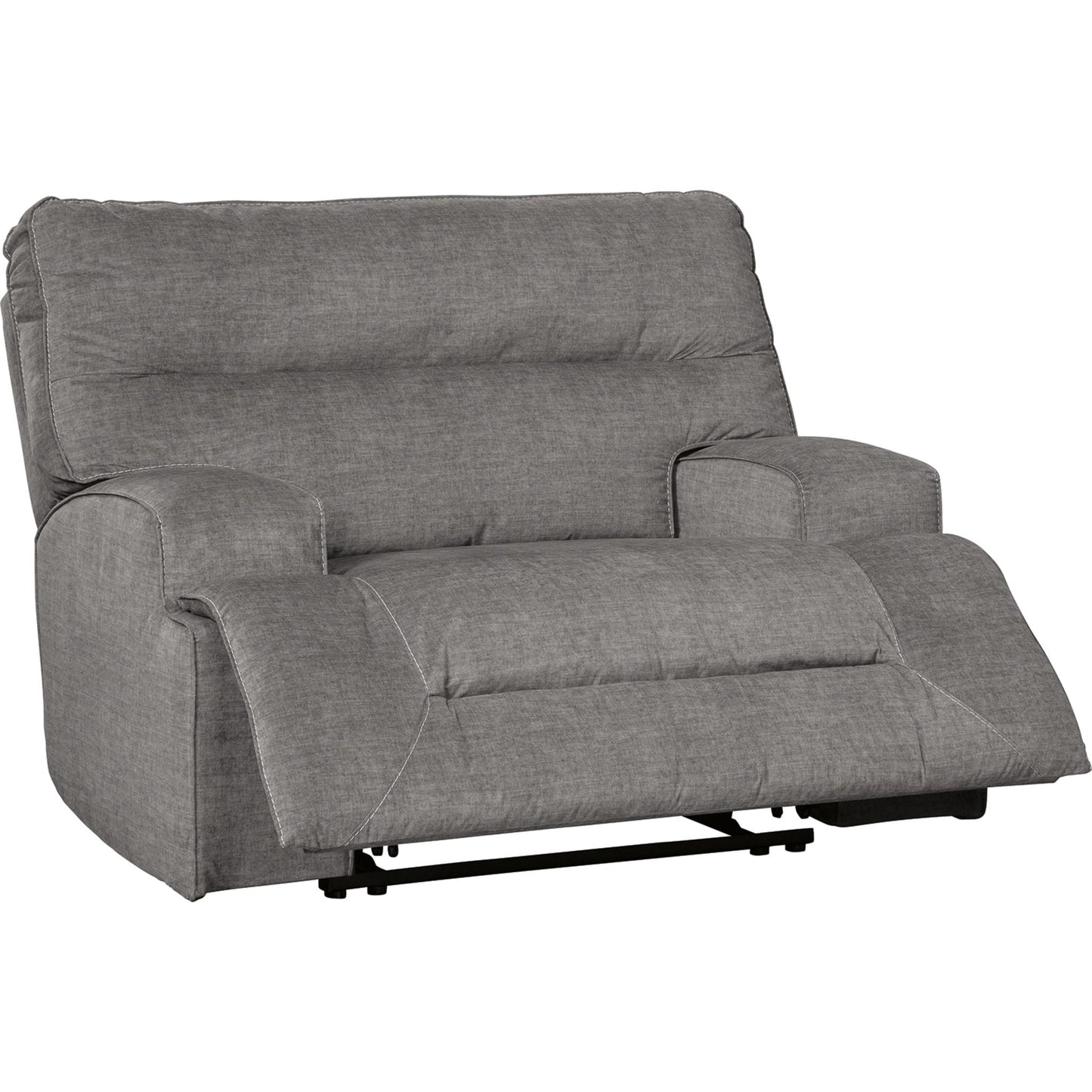 Coombs Wide Seat Recliner - Charcoal