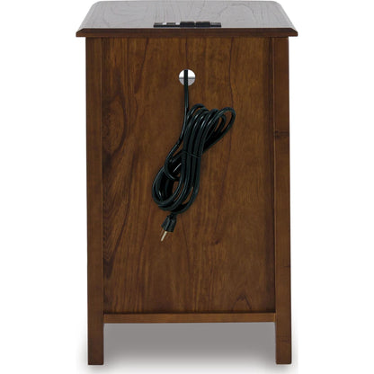 Devonsted Chairside Table - Brown