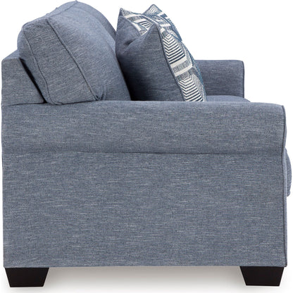 Carissa Manor Sofa - Denim