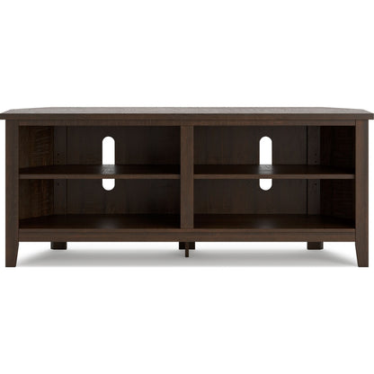 Camiburg TV Stand - Warm Brown