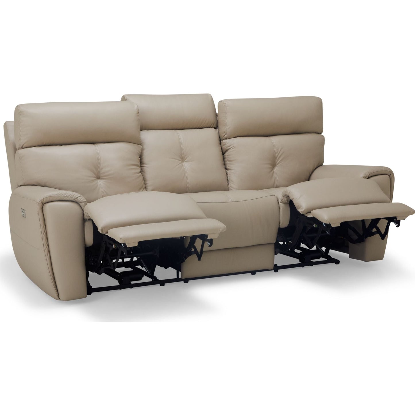 Aedon Power Reclining Sofa with Headrest and Lumbar - Bali Harvest