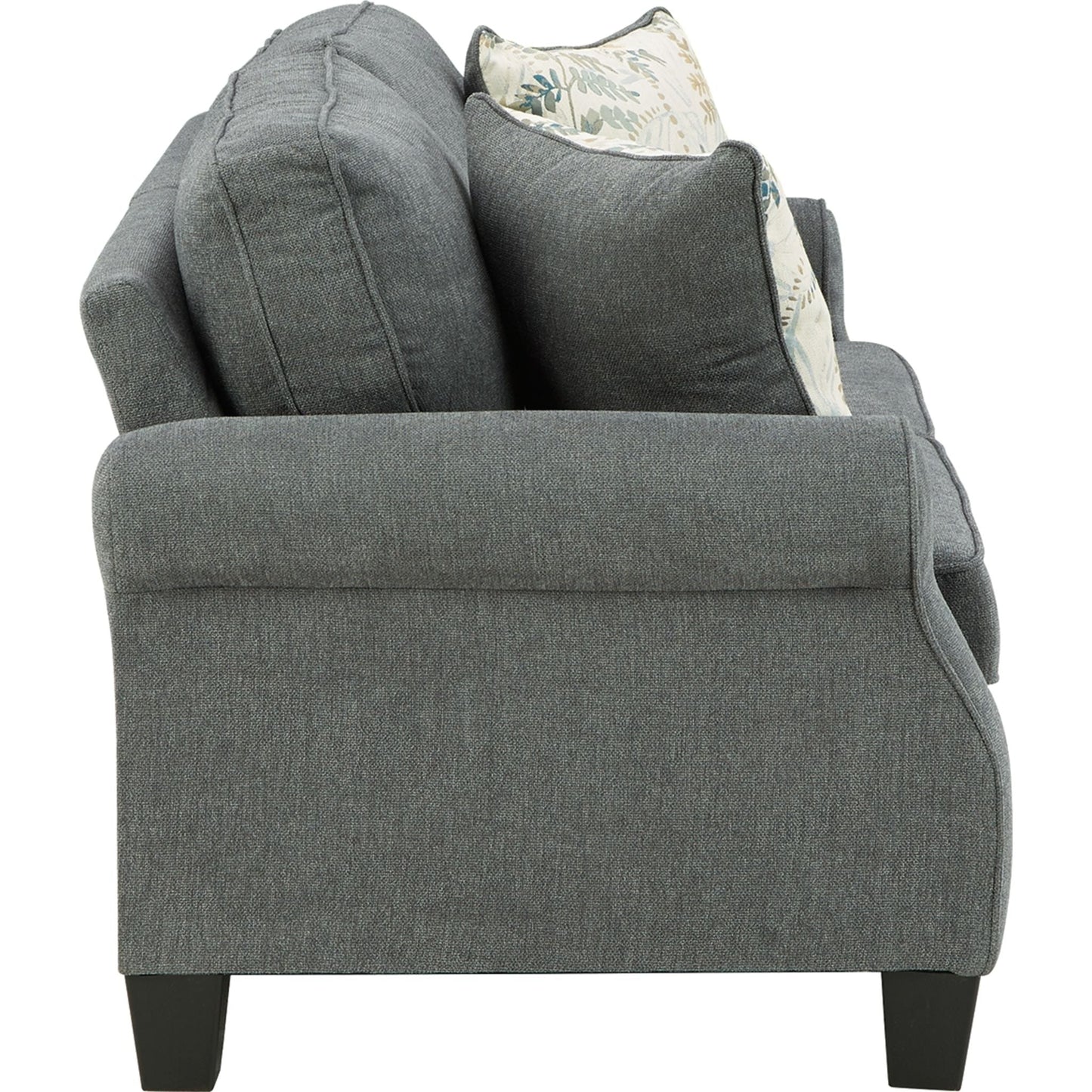 Alessio Loveseat - Charcoal