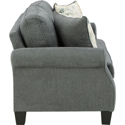 Alessio Loveseat - Charcoal