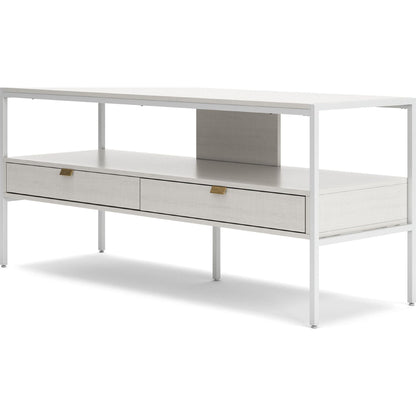 Deznee TV Stand - White