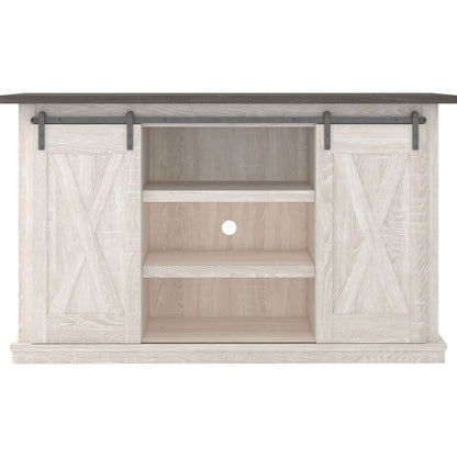 Dorrinson TV Stand - Two-tone
