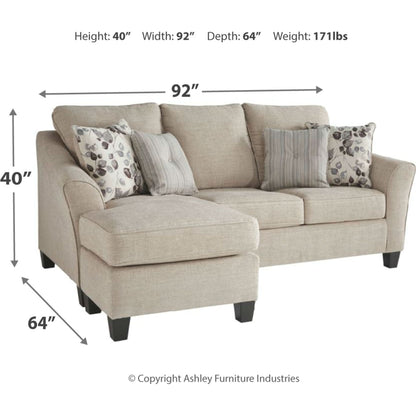 Abney Queen Sofa Chaise Sleeper