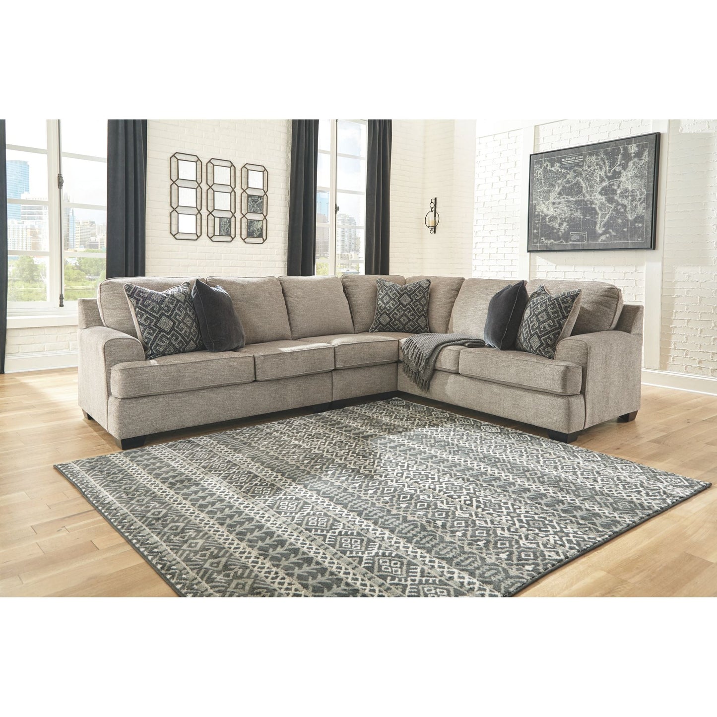Bovarian 3 Piece Sectional