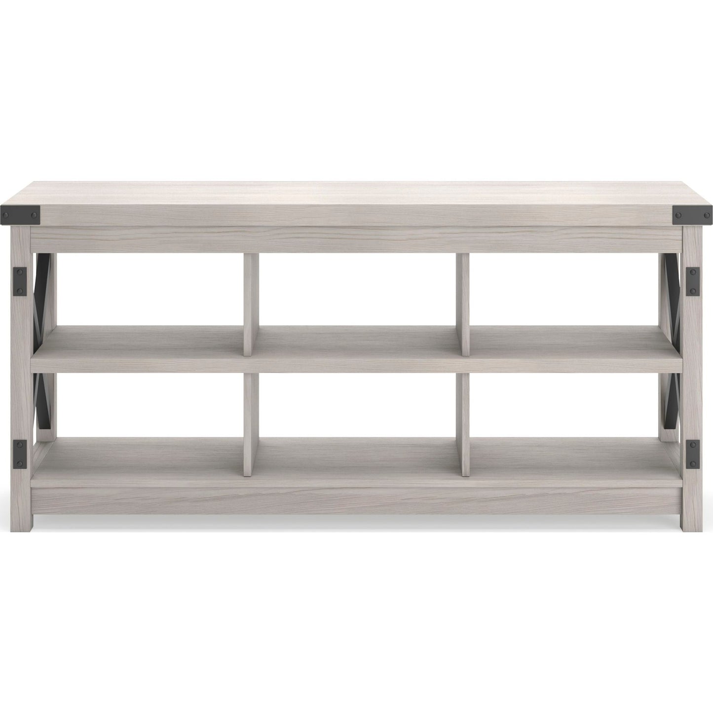 Bayflynn TV Stand - White/Black