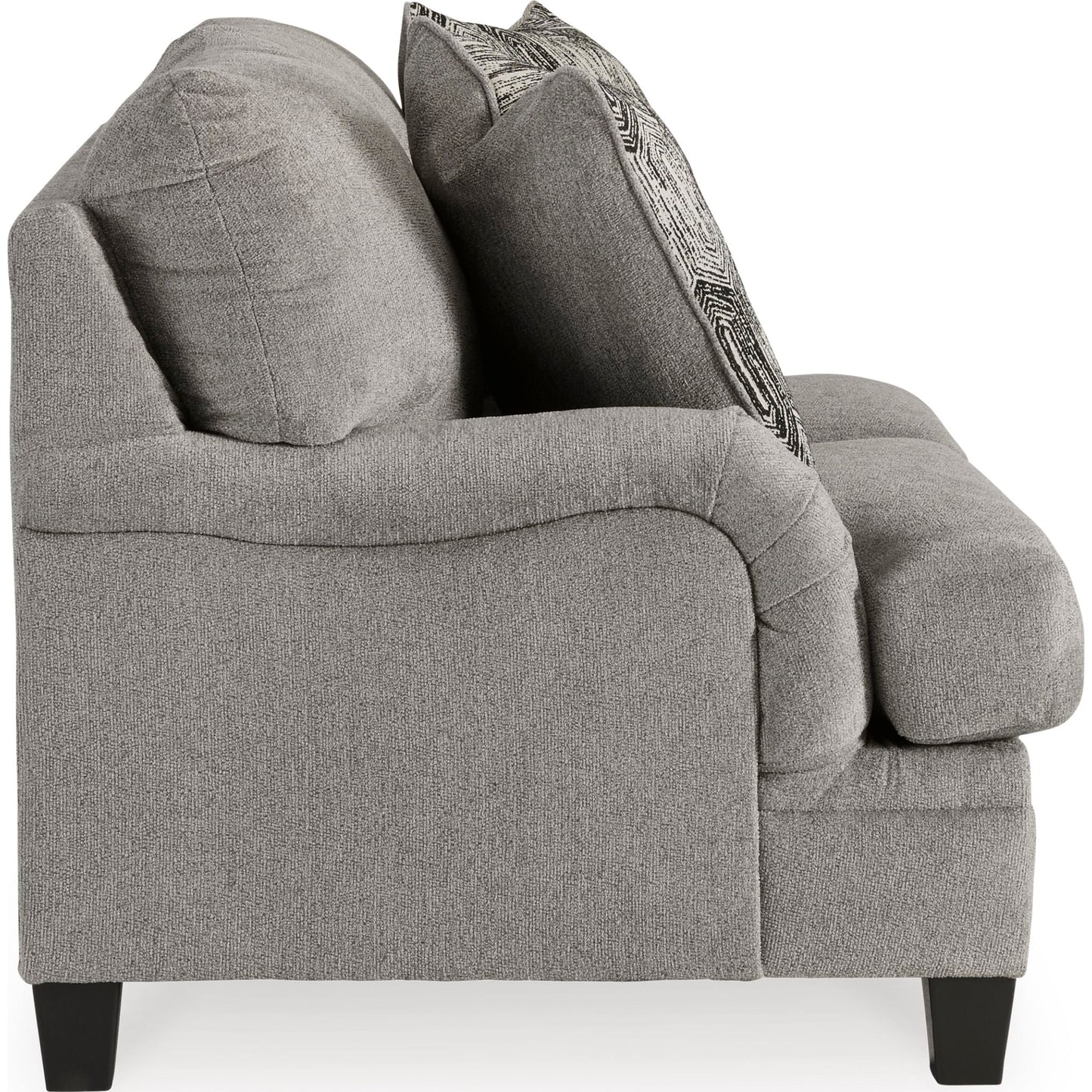 Davinca Loveseat - Charcoal