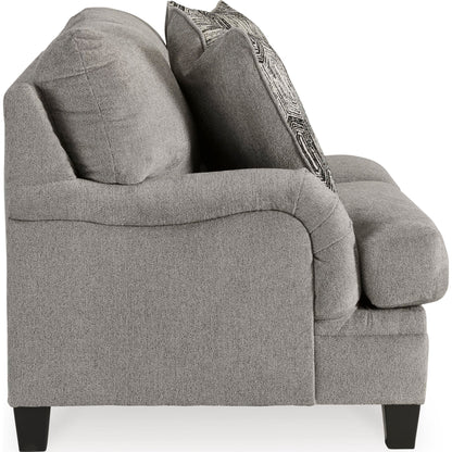 Davinca Loveseat - Charcoal