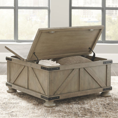 Aldwin Coffee Table - Gray