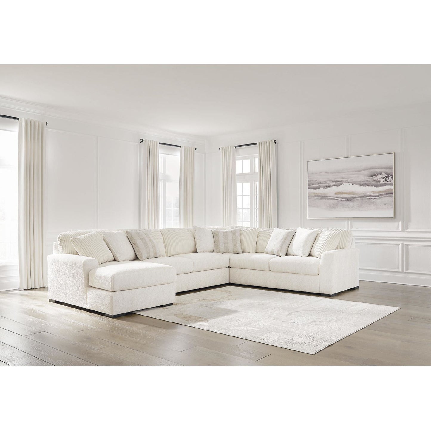 Chessington 4 Piece Sectional with Chaise