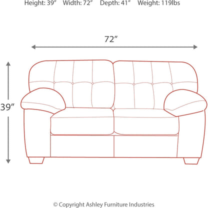 Accrington Loveseat - Granite