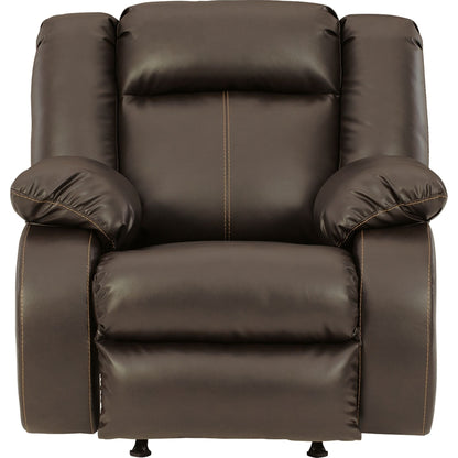 Denoron Power Rocker Recliner - Chocolate