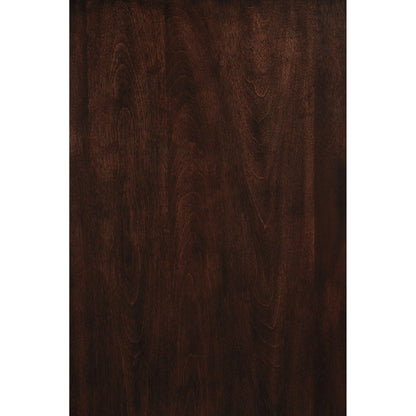 Chanceen TV Stand with Fireplace - Dark Brown